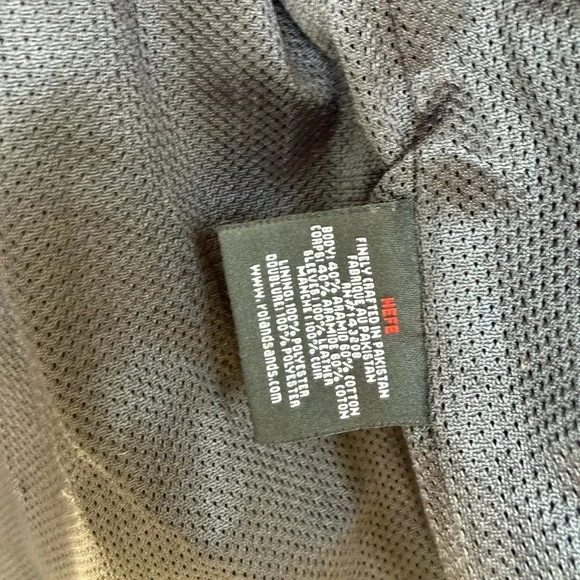 Men's Black Waxed and Leather Motorcycle Jacket - Picture 5 of 5